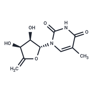 化合物 4’,5’-Didehydro-5’-deoxy-5-methyluridine|TNU1145|TargetMol