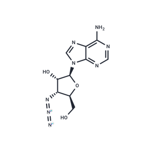 化合物 3’-Azido-3’-deoxy-beta-L-adenosine,3’-Azido-3’-deoxy-beta-L-adenosine