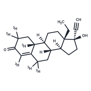 炔諾孕酮-d6|TMID-0132|TargetMol