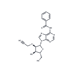 化合物 N6-Benzoyl-2’-O-(2-propyn-1-yl)adenosine|TNU0935|TargetMol