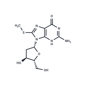 化合物 2’-Deoxy-8-methylthio-guanosine,2’-Deoxy-8-methylthio-guanosine