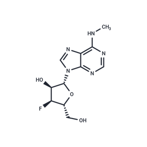 化合物 3’-Deoxy-3’-fluoro-N6-methyladenosine|TNU0361|TargetMol