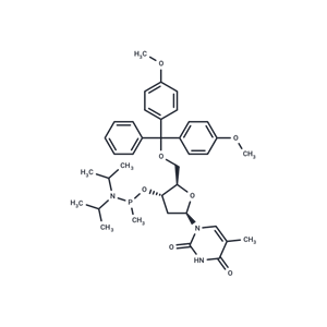 化合物 5’-DMTr-T-Methyl ? phosphonamidite|TNU1462|TargetMol