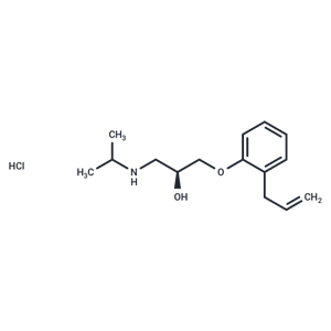 化合物 Alprenolol hydrochloride, (S)-|T4560L1|TargetMol