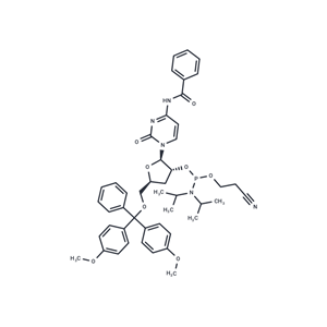 化合物 3’-dC(Bz)-2’-phosphoramidite|TNU1417|TargetMol