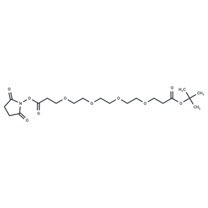 化合物 Boc-PEG4-C2-NHS ester|T17686|TargetMol