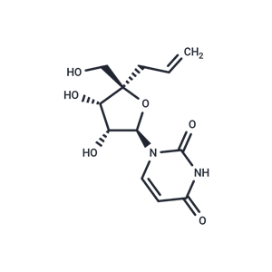 化合物 4’-alpha-C-Allyl uridine,4’-alpha-C-Allyl uridine