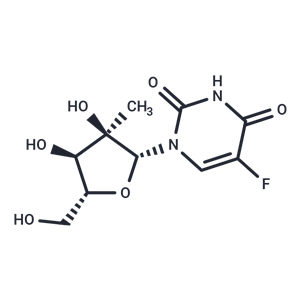 化合物 2’-C-methyl-5-fluorouriddine|TNU0138|TargetMol