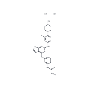 化合物 Abivertinib HCl|T70446|TargetMol