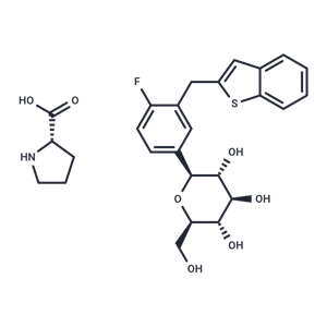 化合物 Ipragliflozin (L-Proline)|T11667|TargetMol