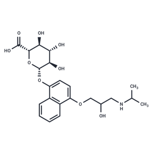 (±)-4-hydroxy Propranolol β-D-Glucuronide|T35402|TargetMol