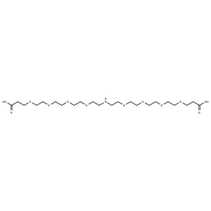 化合物 NH-bis(PEG4-acid),NH-bis(PEG4-acid)