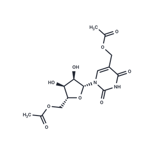 化合物 5’-O-Acetyl-5-acetyloxymethyluridine|TNU1076|TargetMol