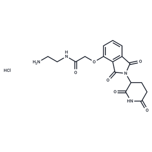 Thalidomide 4'-oxyacetamide-alkyl-C2-amine hydrochloride|T39876|TargetMol