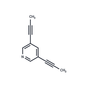 化合物 3,5-Di(prop-1-ynyl)pyridine|TNU0679|TargetMol