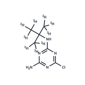 去乙基特丁津-d9,Terbuthylazine-desethyl-d9 (tert-butyl-d9)