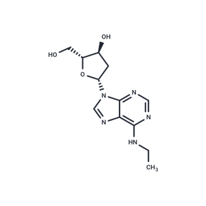 化合物 N6-Ethyl-2’-deoxyadenosine,N6-Ethyl-2’-deoxyadenosine