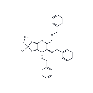 3,4,6-Tri-O-benzyl-β-D-Mannopyranose 1,2-(methyl orthoacetate)|T36134|TargetMol