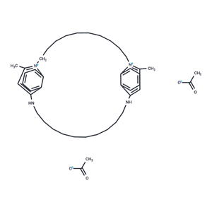 化合物 Bisdequalinium diacetate|T26824|TargetMol