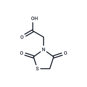 化合物 2-(2,4-Dioxothiazolidin-3-yl)acetic acid|T65747|TargetMol