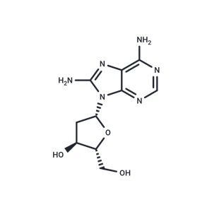 化合物 8-Amino-2’-deoxyadenosine|TNU1233|TargetMol