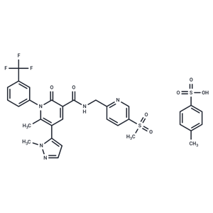化合物 Alvelestat tosylate|T3107L|TargetMol