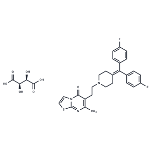 化合物 Ritanserin tartrate,Ritanserin tartrate