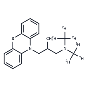 化合物 Alimemazine D6|T10280|TargetMol