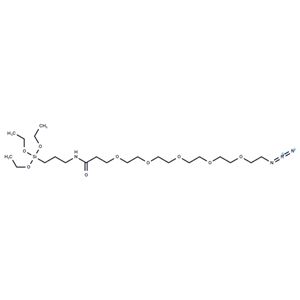 化合物 Azido-PEG5-triethoxysilane|T17517|TargetMol