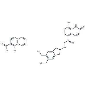 化合物 Indacaterol xinafoate|T71658|TargetMol