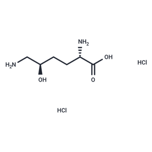 化合物 L-hydroxylysine dihydrochloride,L-hydroxylysine dihydrochloride