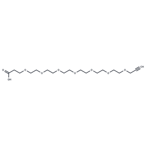 化合物 Propargyl-PEG7-acid|T16644|TargetMol