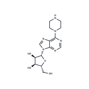 化合物 6-(1-Piperizinyl)-9-beta-D-ribofuranosyl)-9H-purine|TNU0344|TargetMol