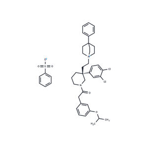 化合物 Nolpitantium besilate|T70455|TargetMol