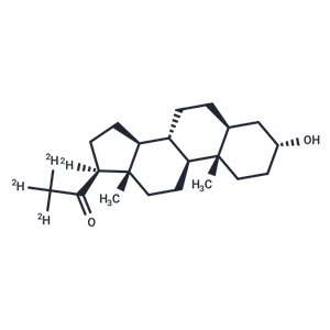 化合物 Allopregnanolone-d4,Allopregnanolone-d4