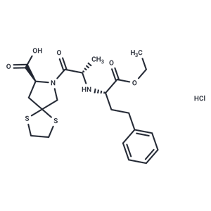 化合物 Spirapril hydrochloride|T63425|TargetMol