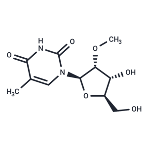 化合物 2’-O-Methyl-5-methyl uridine|TNU0716|TargetMol