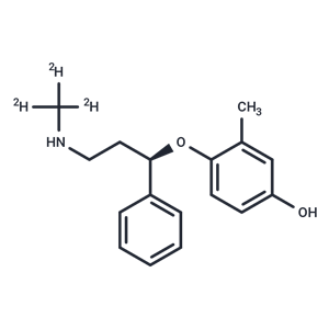 化合物 4-Hydroxyatomoxetine D3|T10144|TargetMol