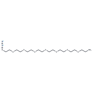 化合物 Azido-PEG7-amine,Azido-PEG7-amine