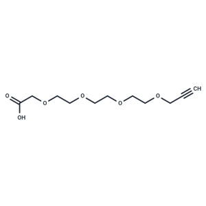 化合物 Propargyl-PEG3-CH2COOH,Propargyl-PEG3-CH2COOH