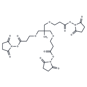 化合物 m-C-tri(CH2-PEG1-NHS ester),m-C-tri(CH2-PEG1-NHS ester)