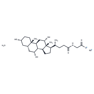 化合物 Sodium glycocholate hydrate|T66376|TargetMol