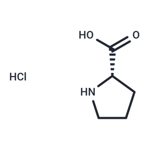 化合物 (S)-Pyrrolidine-2-carboxylic acid hydrochloride|T66349|TargetMol