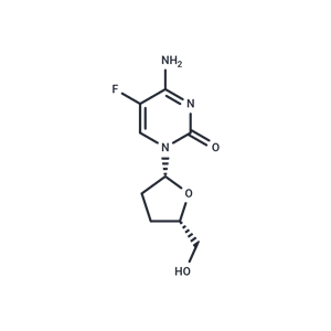 化合物 2’,3’-Dideoxy-5-fluorocytidine|TNU0263|TargetMol