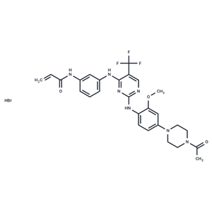 化合物 Rociletinib hydrobromide|T14993|TargetMol