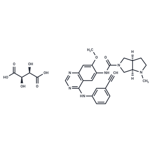 化合物 Theliatinib tartrate|T72431|TargetMol