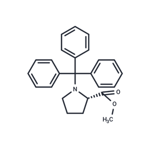 化合物 (2S)-1-Triphenylmethyl-2-pyrrolidinecarboxylic ?acid methyl ester|TNU0947|TargetMol