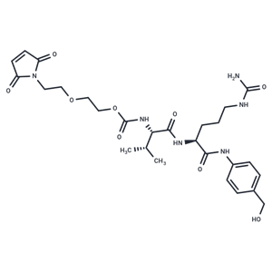 化合物 Mal-PEG2-Val-Cit-PABA|T77844|TargetMol