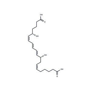 化合物 20-Carboxy-Leukotriene B4|T73793|TargetMol