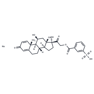 化合物 Prednisolone sodium metazoate,Prednisolone sodium metazoate